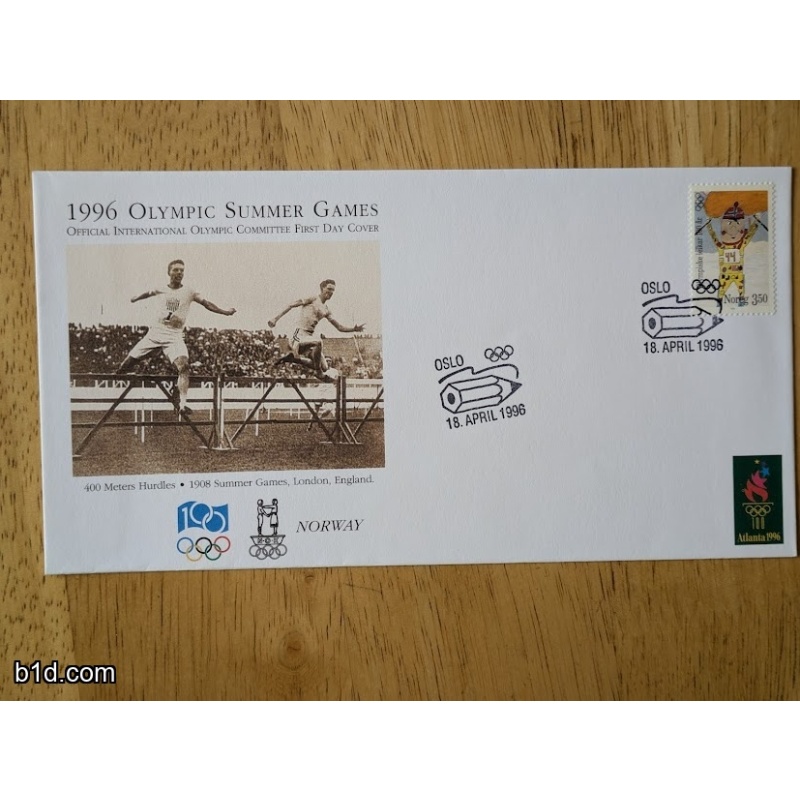 IOC Official 1996 Olympics commemorative First Day covers