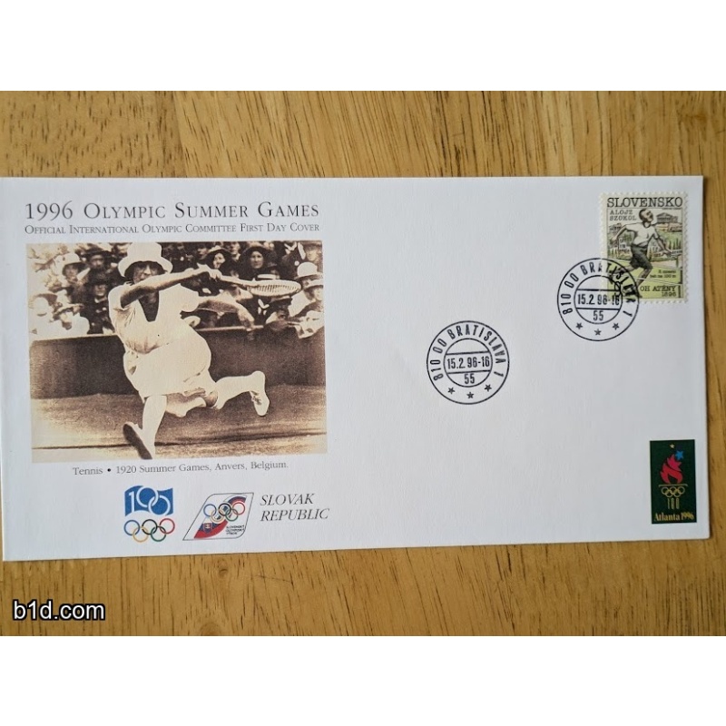 IOC Official 1996 Olympics commemorative First Day covers