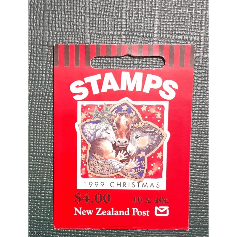 A6 New Zealand Christmas Booklet $4.00 Mint Self-adhesive