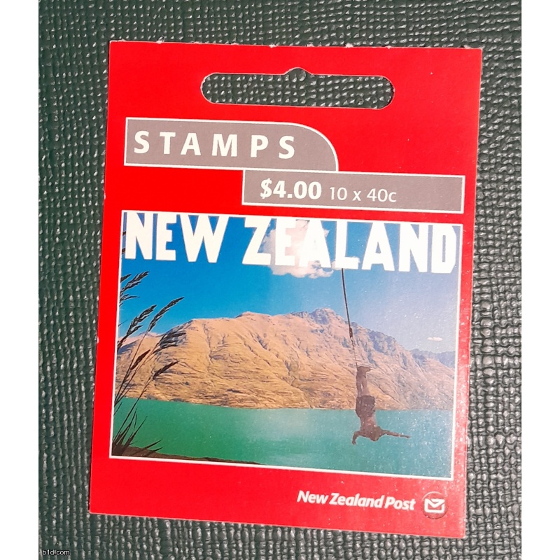 A7 New Zealand Booklet $4.00 Mint Self-adhesive