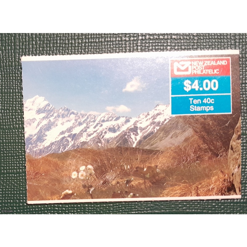 A9 New Zealand Booklet $4.00 Mint Self-adhesive