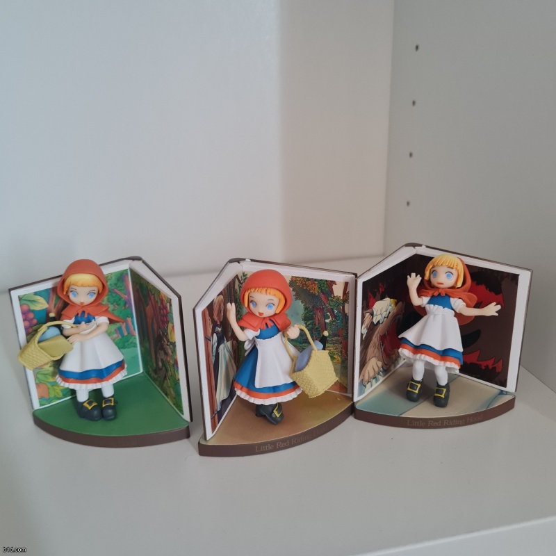 POP red riding hood wonderland 2007 wonder festival set of 3 figures