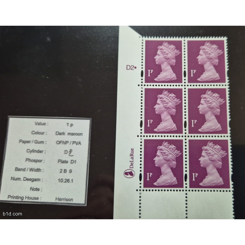 1 p OFNP/PVA block 6 cyl D2 dot  MNH