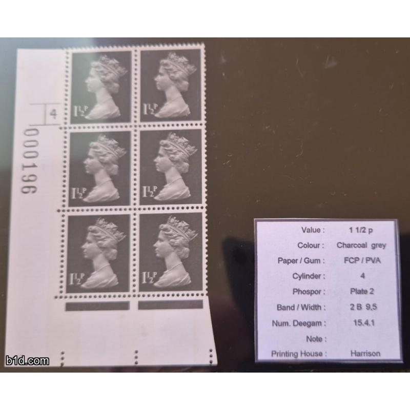 1 1/2 p FCP/PVA block 6 cyl 4  MNH