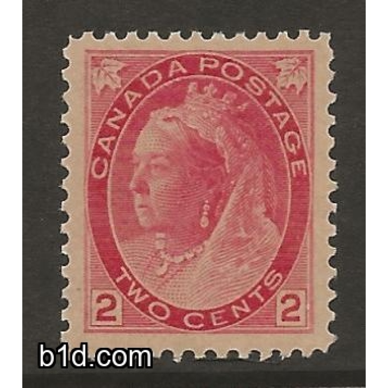 Canada 1898-1902 2c Rose carmine, SG155 U/M