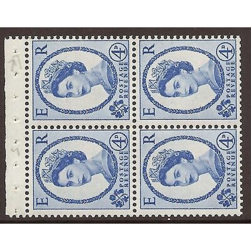 SB106 Wilding booklet pane Crowns perf type AP UNMOUNTED MNT MNH