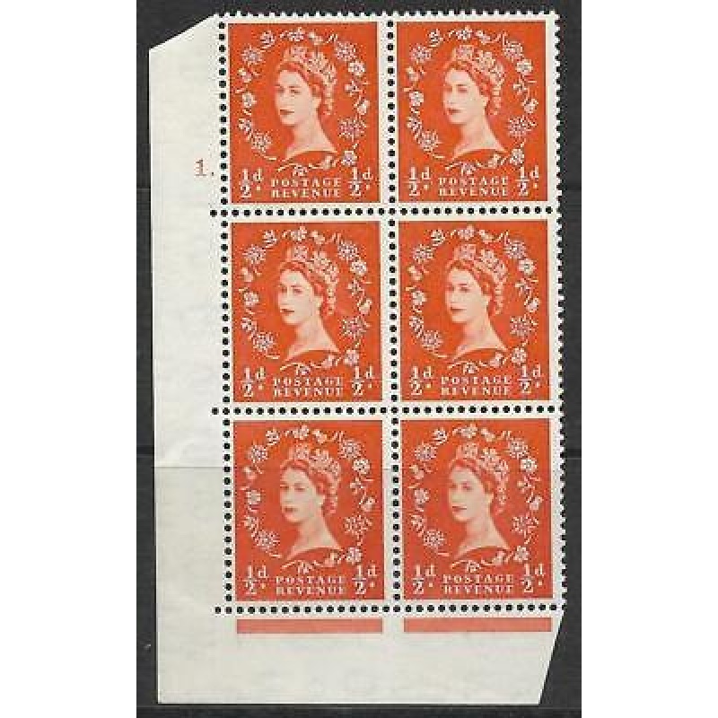 d Wilding Tudor Wmk Cylinder 1 Dot perf type A(E I) UNMOUNTED MINT MNH