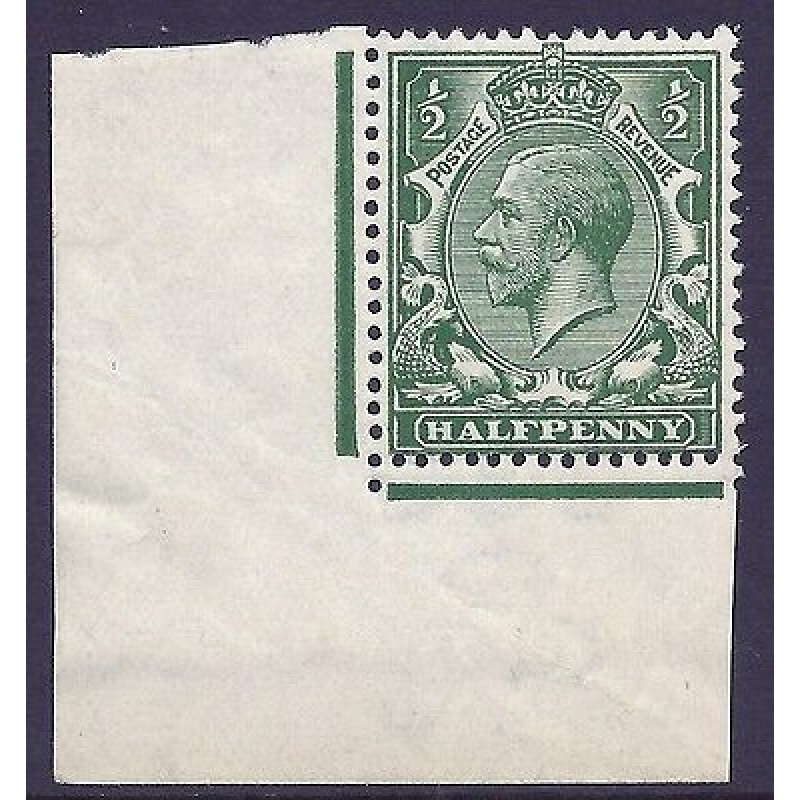 N14(1) d Green Royal Cypher with variety -solid shading to value UNMOUNTED MINT