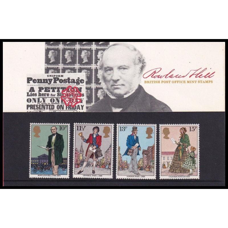 1979 Rowland Hill Presentation Pack 111 Unmounted Mint