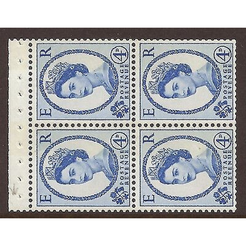 SB108 variety Wilding booklet pane Blue Phos perf type AP UNMOUNTED MNT MNH