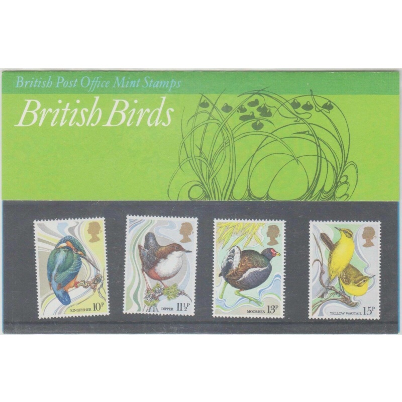 1980 British Birds Presentation Pack 115 Unmounted Mint