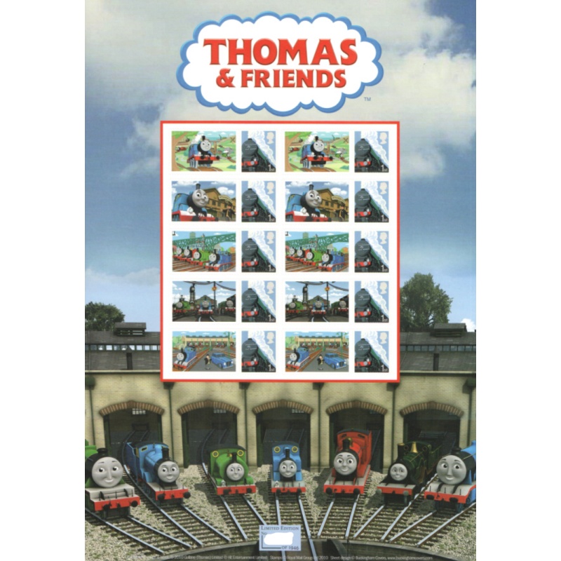 BC-343 2011 Thomas  Friends Smiler Sheet no.418 UNMOUNTED MINT