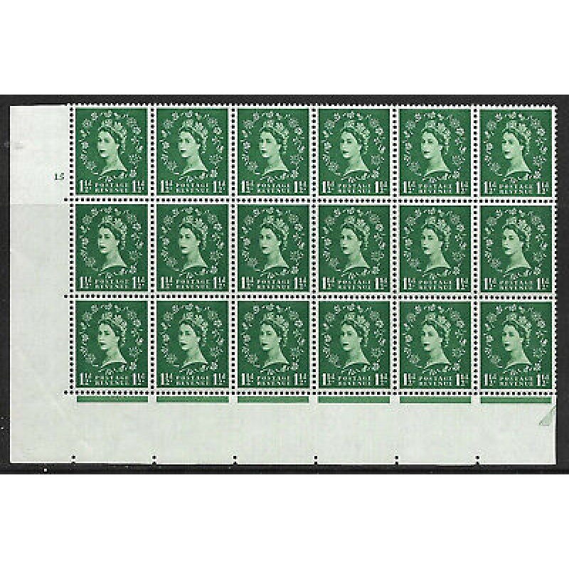 S28e var 1d Multi Crowns Cream cyl 15 No Dot perf type A(E I) UNMOUNTED MINT