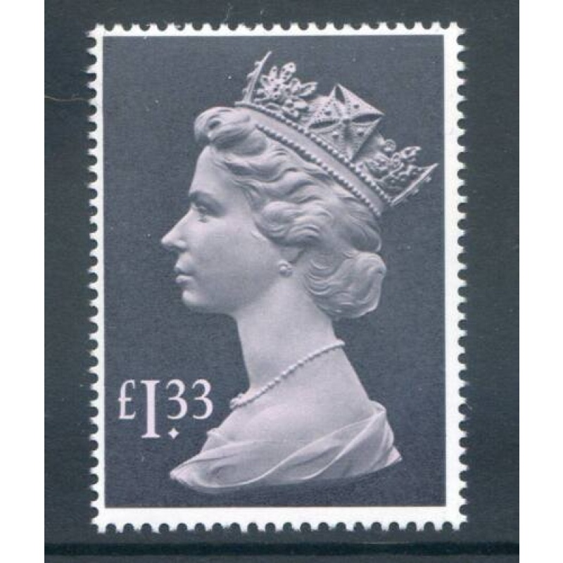 GB 1977 1.33 High Value SG1026c Unmounted Mint