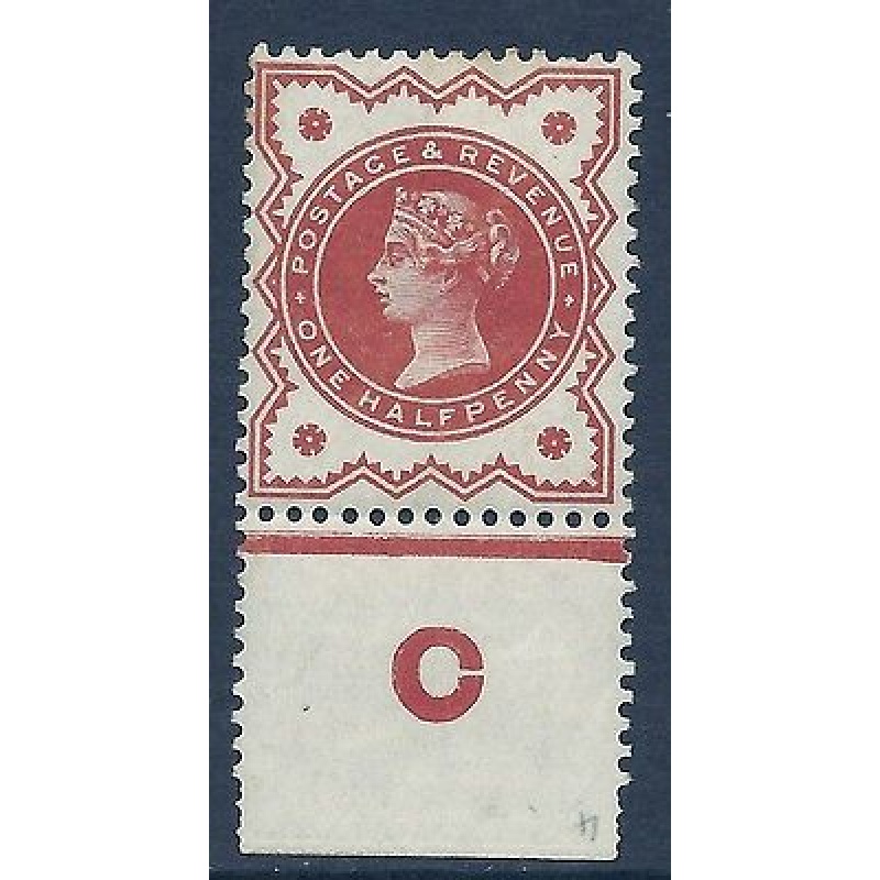 d Vermilion Jubilee control Rare C for O perf single MOUNTED MINT