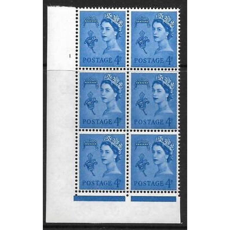 Sg XG5 4d Guernsey Crowns Cyl 1 No Dot perf FL (I E) UNMOUNTED MINT