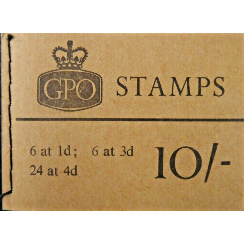 X11 10 - GPO Wilding booklet - Dec 1965 Good Perfs UNMOUNTED MINT MNH