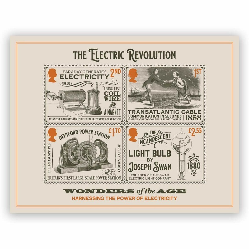 MS4561 2021 Electric Revolution miniature sheet UNMOUNTED MINT