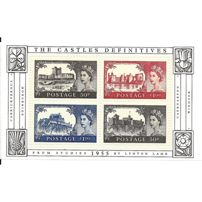 2005 MS2530 Castle Definitives  Miniature Sheet - UNMOUNTED MINT