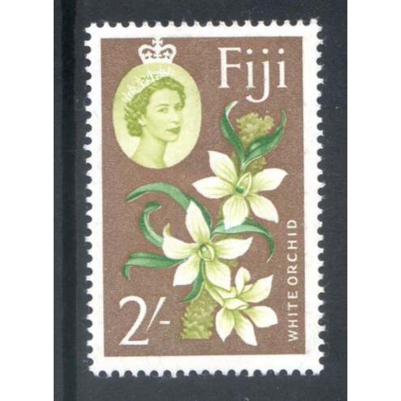 Fiji 2 Yellow Green Green  Copper SG319 Mounted Mint