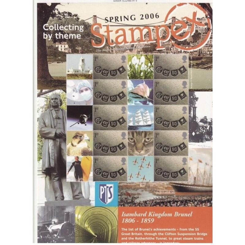 BC-079 GB 2006 spring Stampex Smiler sheet UNMOUNTED MINT MNH