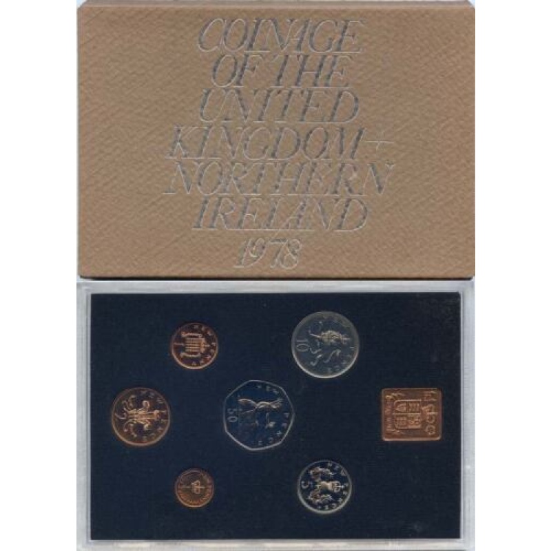 1978 Royal Mint Proof Set with COA