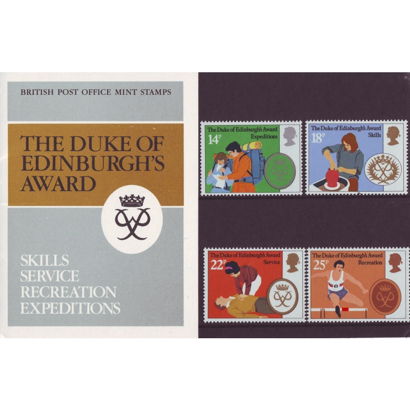 1981 Duke Of Edinburgh  pack no. 128 UNMOUNTED MINT