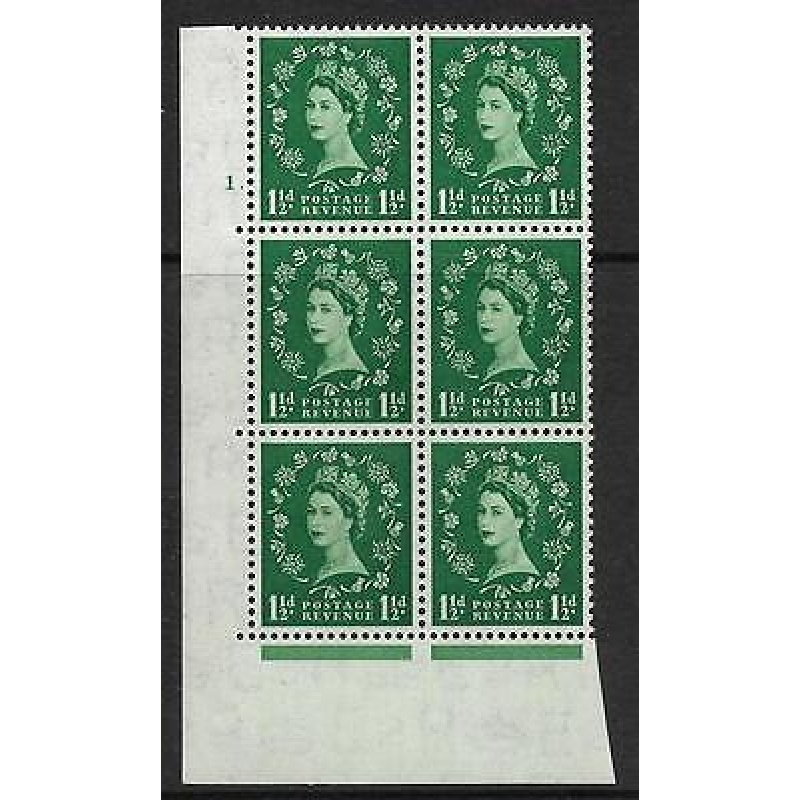 1d Wilding Tudor Wmk Cylinder 1 Dot perf type A(E I) UNMOUNTED MINT MNH