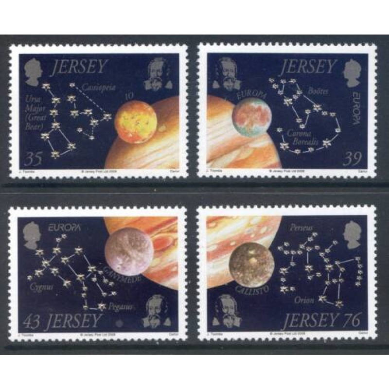 Jersey 2009 Astronomy set SG1417 20 Unmounted Mint