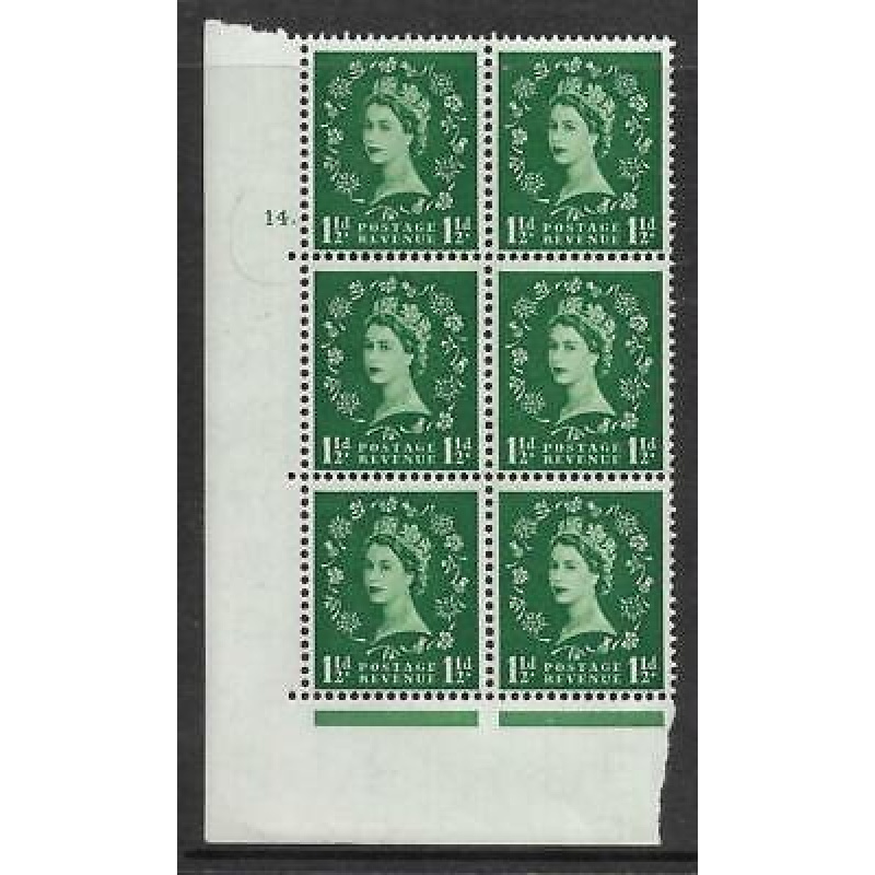 1d Wilding Tudor Wmk Cylinder 14 Dot perf type A(E I) UNMOUNTED MINT MNH