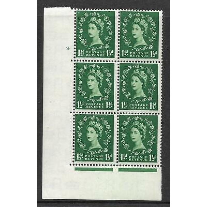 1d Wilding Tudor Wmk Cylinder 9 No Dot perf type A(E I) UNMOUNTED MINT MNH