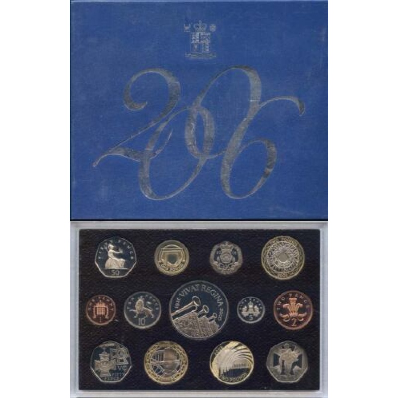 2006 Royal Mint Proof Set with COA