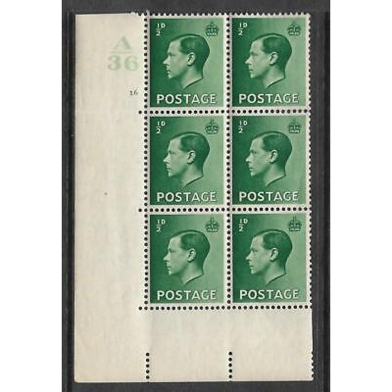 d Edward VIII A36 16 No Dot UNMOUNTED MINT MNH