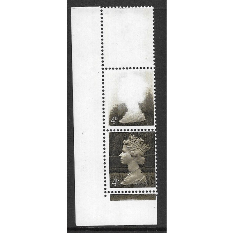 4d Pre-decimal Machin with stunning misprint UNMOUNTED MINT MNH