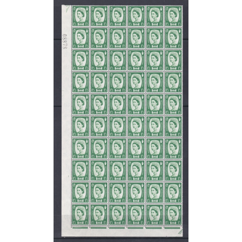 Northern Ireland Cylinder Blocks in 1 4 sheets - set of 4 - 3d 4d 6d 1 3 - U M