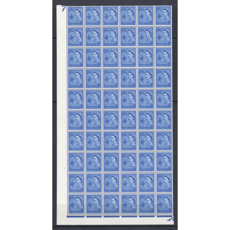 Guernsey Cylinder Blocks in 1 4 sheets - set of 3 - 2d 3d 4d - U M