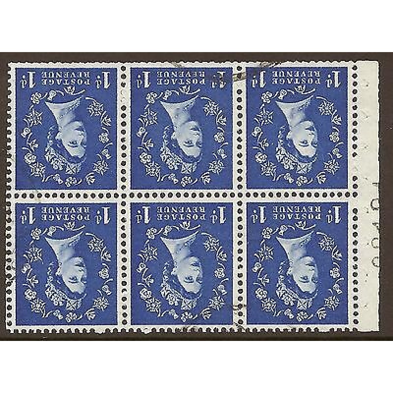 SB30a (ab) 1d Wilding Crowns on Cream variety - spot on d UNMOUNTED MINT MNH