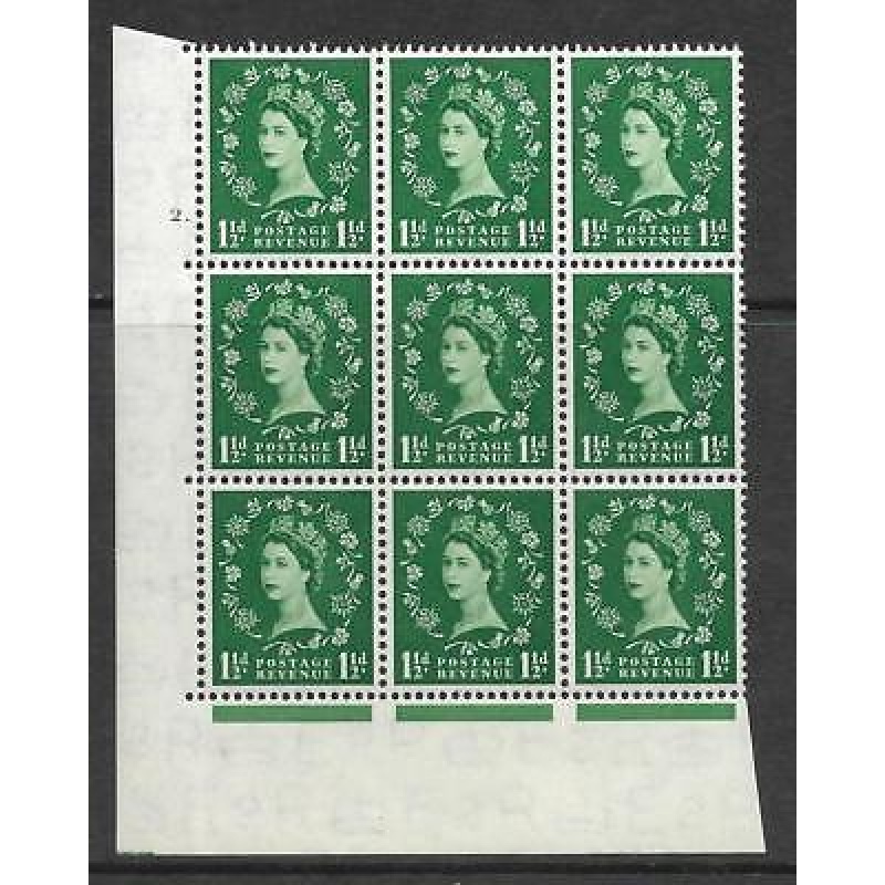 1d Wilding Tudor Wmk Cylinder 2 Dot perf type A(E I) UNMOUNTED MINT MNH