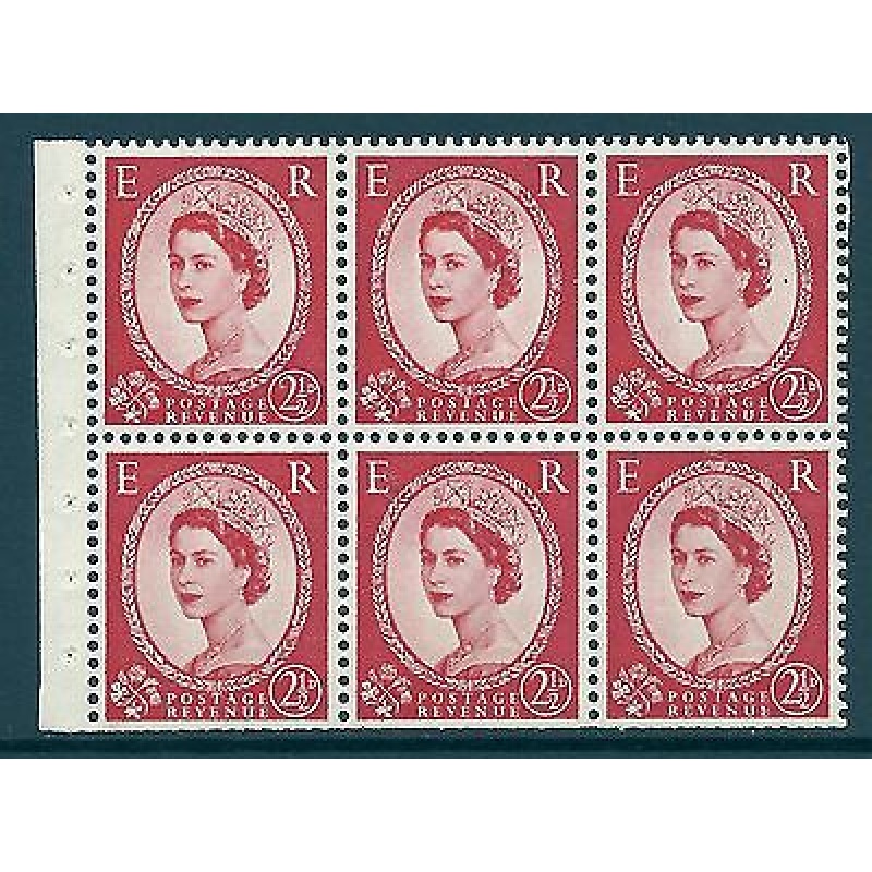 SB81d 2d Wilding Edward variety - Swans Head R. 1 1 UNMOUNTED MINT MNH