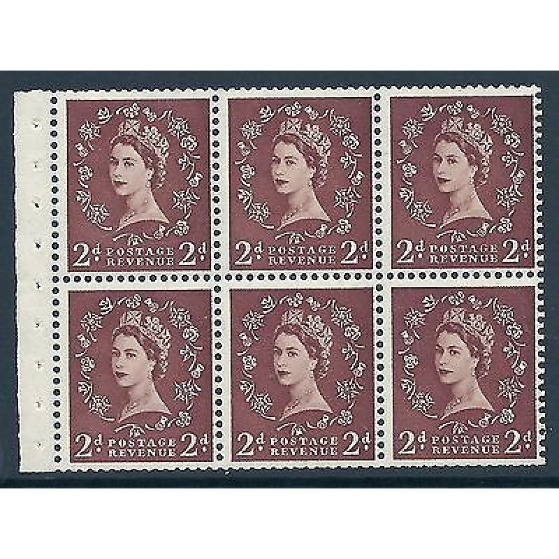 SB78e 2d Wilding listed variety - Bud on Thistle R.1 3 UNMOUNTED MINT