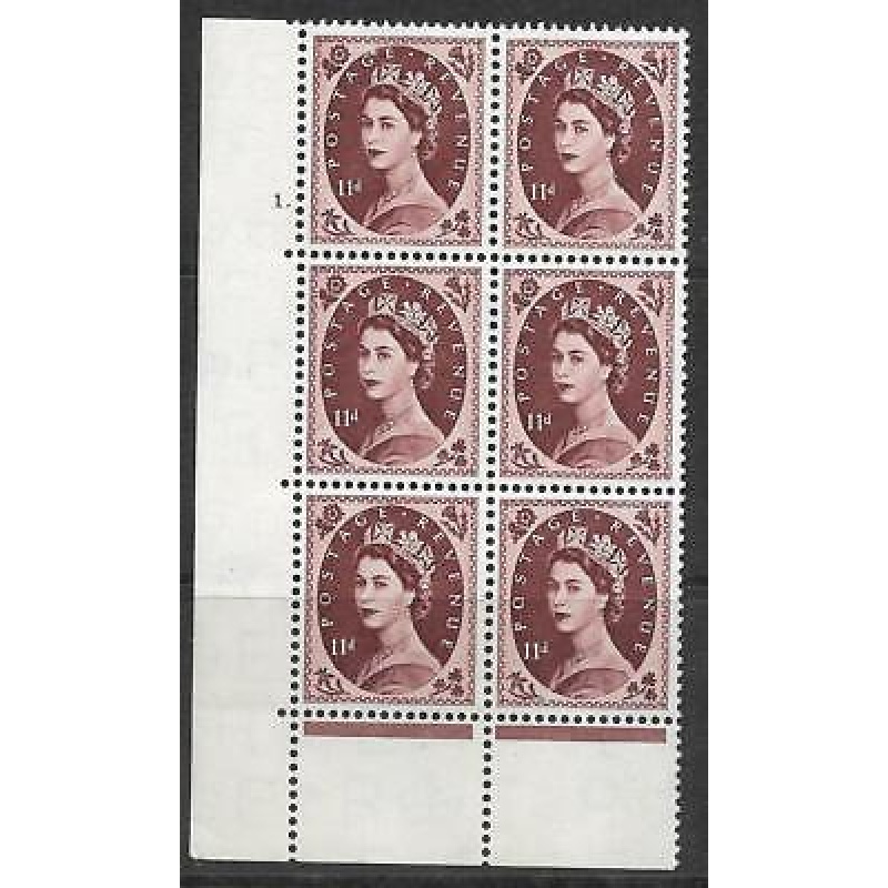 11d Wilding Edward Wmk Cylinder 1 Dot perf type C(E P) UNMOUNTED MINT MNH