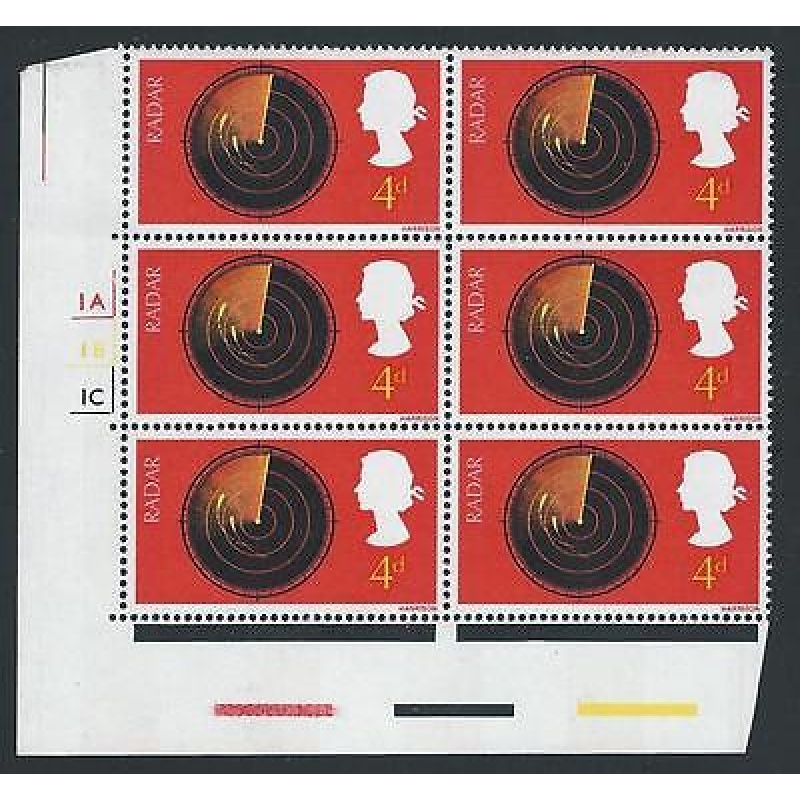 1967 Discovery and Invention 4d Cylinder Block - MNH