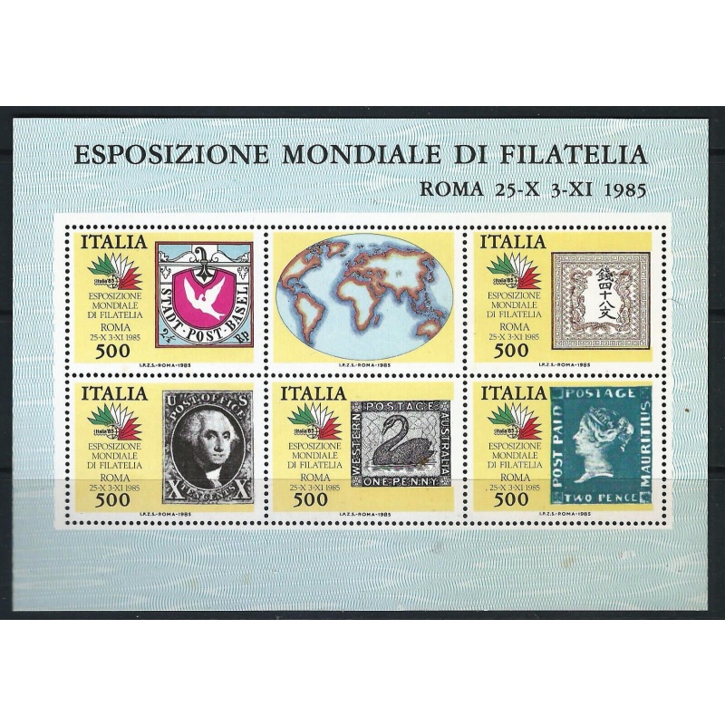 Italy 1985 mini sheet MNH