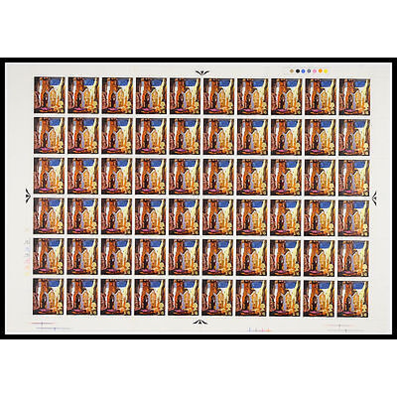 SG773b - 1968 1 6 British Paintings MISSING PHOS full Sheet UNMOUNTED MINT