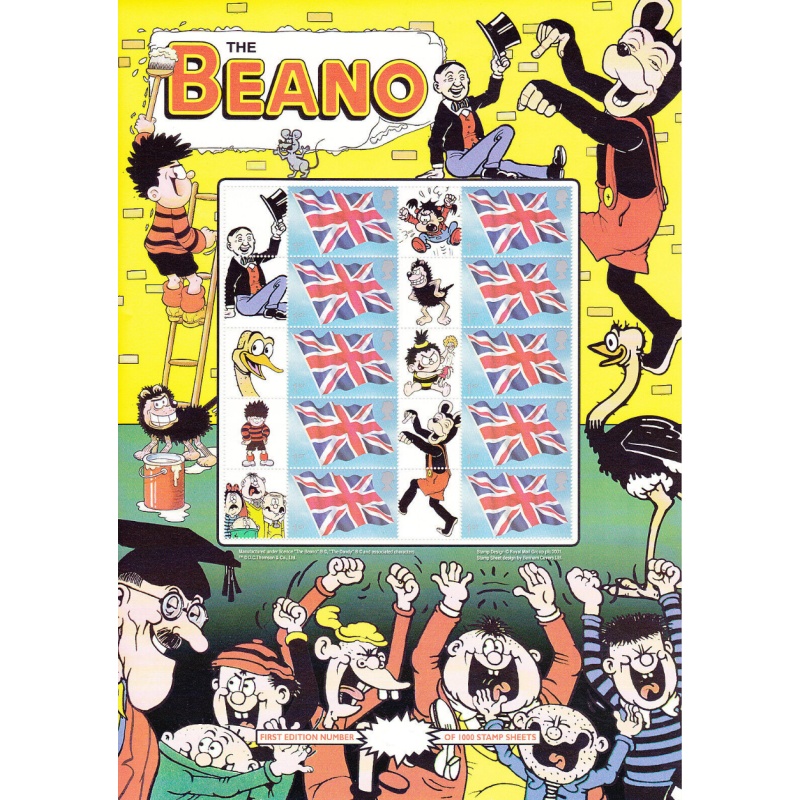 BC-73 GB 2005 Beano no. 596 Smiler sheet UNMOUNTED MINT