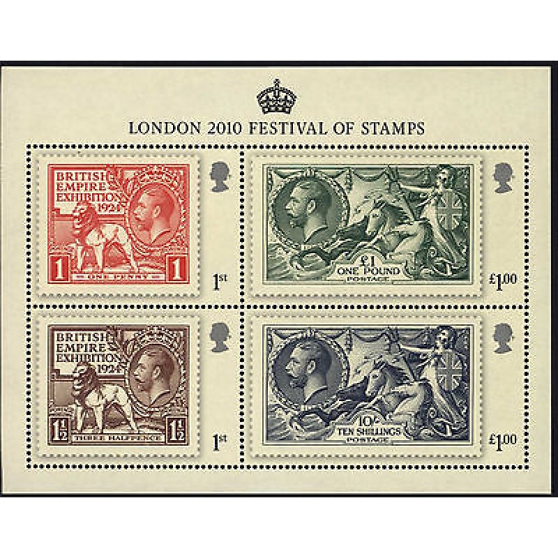 MS3072 2010 London Festival Of Stamps miniature sheet UNMOUNTED MINT MNH