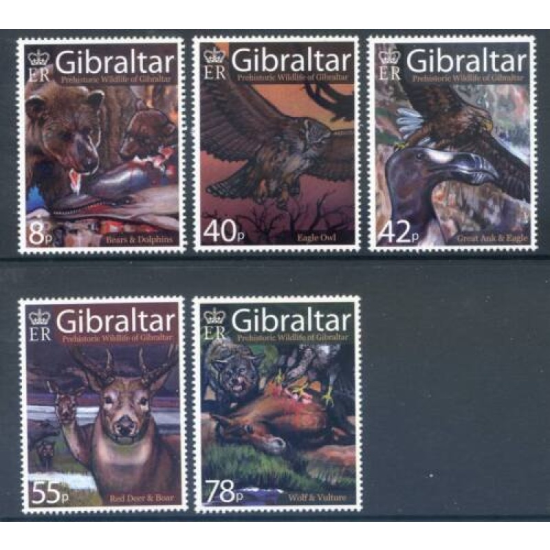 2008 Gibraltar Birds of the Rock SG1259 1260 Unmounted Mint