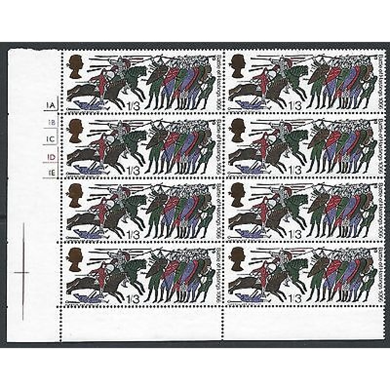 1966 Battle of Hastings 1 3 (Ord) - Listed Club Flaw - Cylinder Block - MNH