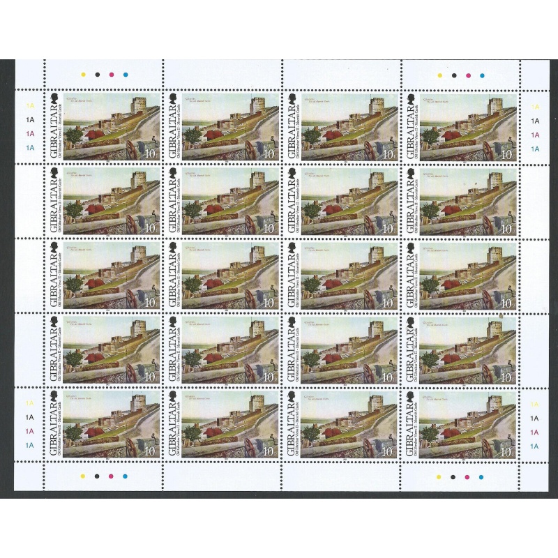 Gibralta Sg1470 - 1474 - Full set in Full sheets 2012 Cat 341+ MNH