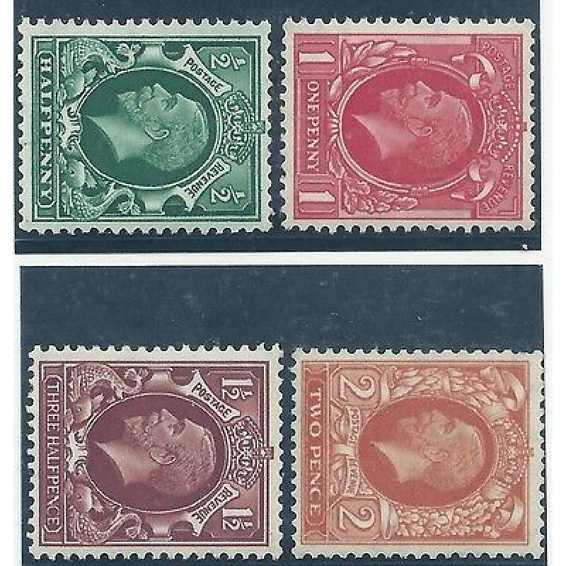 1934-36 Photogravure sideways set of 4 UNMOUNTED MINT MNH